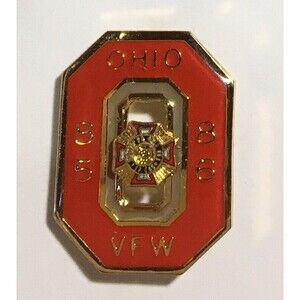 Ohio State logo -1985-86 OHIO VFW -  Collectible Lapel Pin